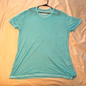Buckle Black Transparent Men’s Light Blue T-Shirt